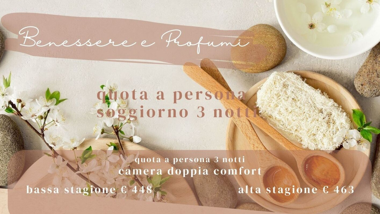 2025 hotel 2 mari benessere e profumi 3 notti IN38