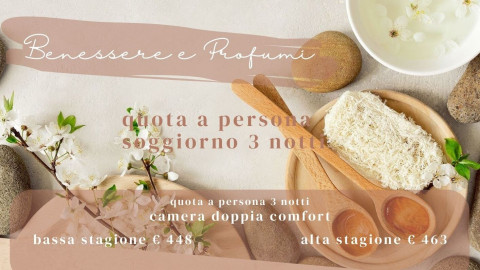 2025 hotel 2 mari benessere e profumi 3 notti IN38
