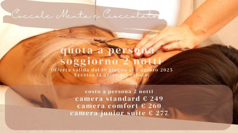 2025 hotel 2 mari coccole menta cioccolato 2 notti IN38