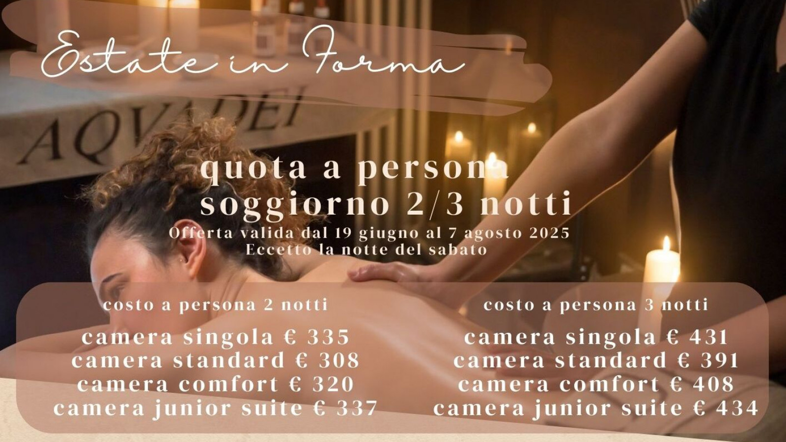 2025 hotel 2 mari estate in forma 2 3 notti IN38