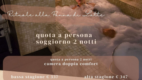 2025 hotel 2 mari rituale alla panna di latte 2 notti IN38